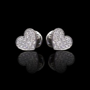 1000076995.jpg Серьги "Сердца" с CVD бриллиантами