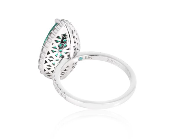 Золотое кольцо с изумрудом Замбия 4.92ct Evgeny Matveev