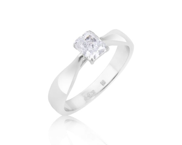 Золотое кольцо с бриллиантом 0.70ct Evgeny Matveev
