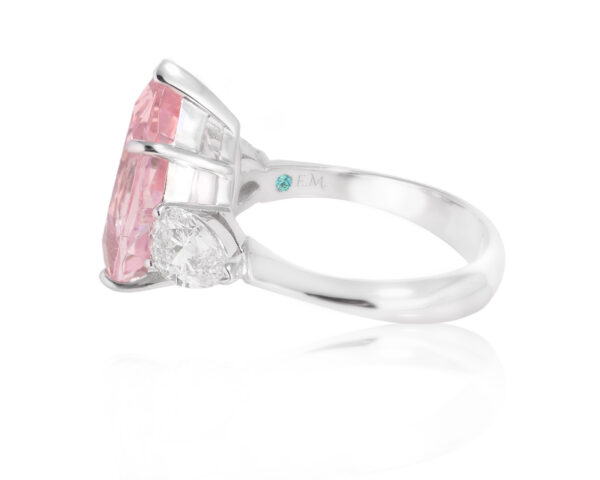 Золотое кольцо с розовым турмалином 5.70ct Evgeny Matveev