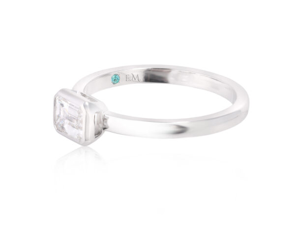 Золотое кольцо с бриллиантом 0.70ct Evgeny Matveev