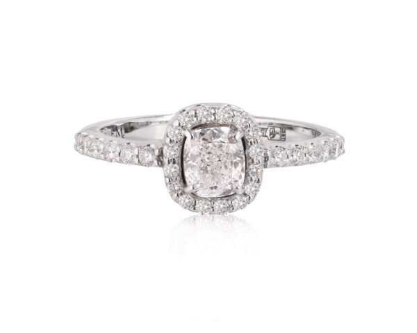 Золотое кольцо с бриллиантами 1.02ct Evgeny Matveev