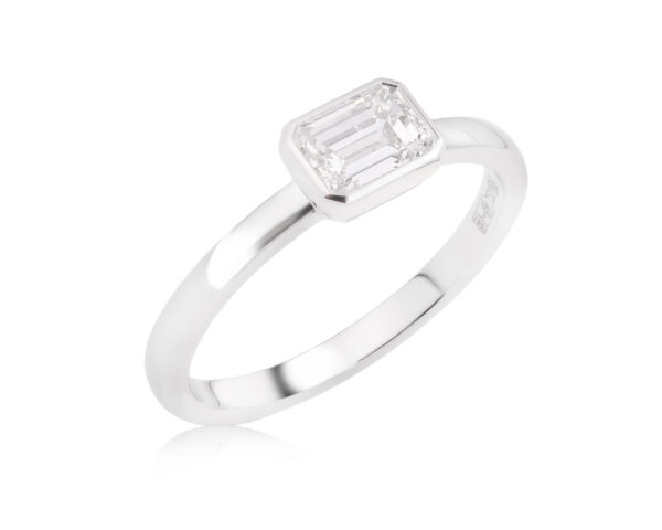 Золотое кольцо с бриллиантом 0.70ct Evgeny Matveev