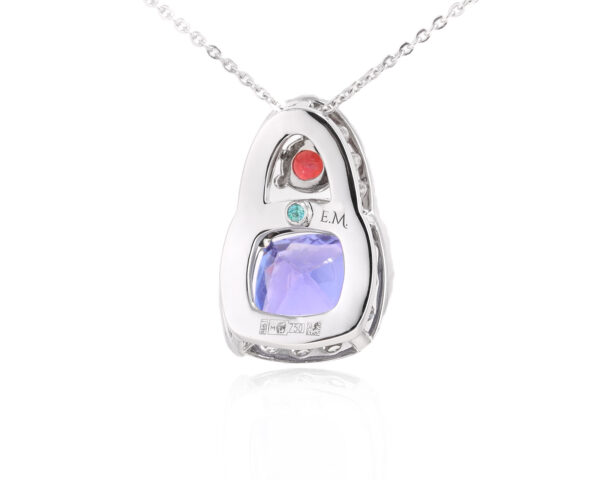 Золотой кулон с танзанитом 2.20ct Evgeny Matveev