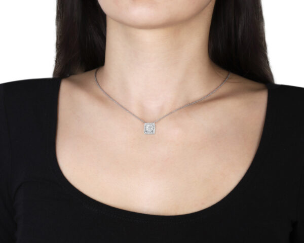 Золотое колье с бриллиантами 1.00ct Evgeny Matveev Золотое колье с бриллиантами 1.00ct Evgeny Matveev