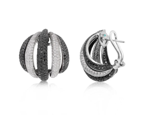 Золотые серьги с бриллиантами 4.58ct Evgeny Matveev Золотые серьги с бриллиантами 4.58ct Evgeny Matveev