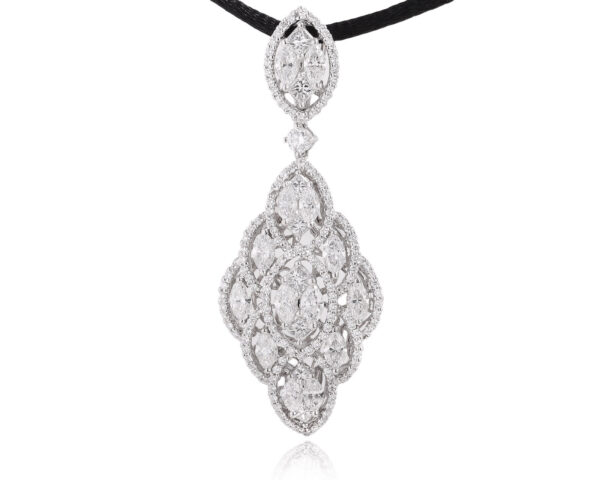 Золотой кулон с бриллиантами 4.65ct Evgeny Matveev