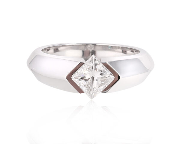 Золотое кольцо с бриллиантом 1.00ct Evgeny Matveev Золотое кольцо с бриллиантом 1.00ct Evgeny Matveev