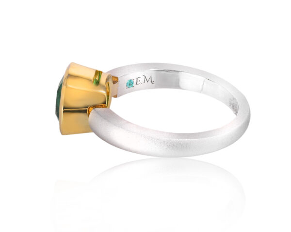 Золотое кольцо с изумрудом Замбия 1.82ct Evgeny Matveev