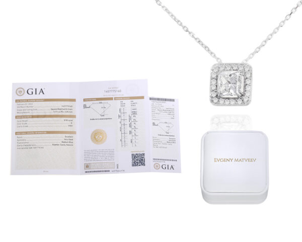 Золотое колье с бриллиантами 1.00ct Evgeny Matveev Золотое колье с бриллиантами 1.00ct Evgeny Matveev