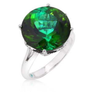 Золотое кольцо с турмалином верделитом 14.83ct Evgeny Matveev